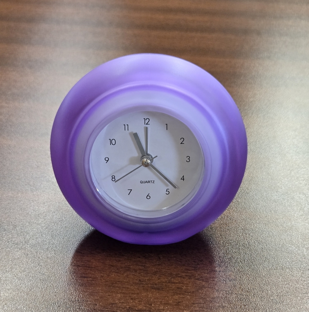 Purple Quartz Clock 💜⏰️